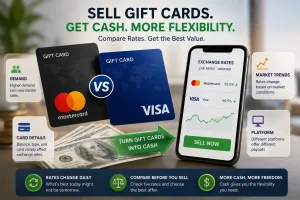 Mastercard vs Visa gift card exchange rate