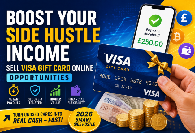 sell visa gift card online