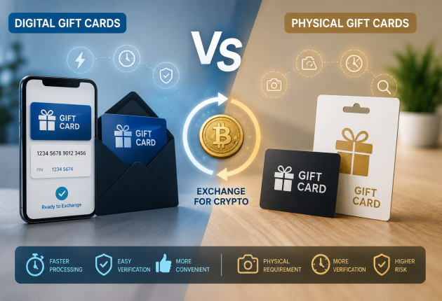Digital Gift Cards Exchange